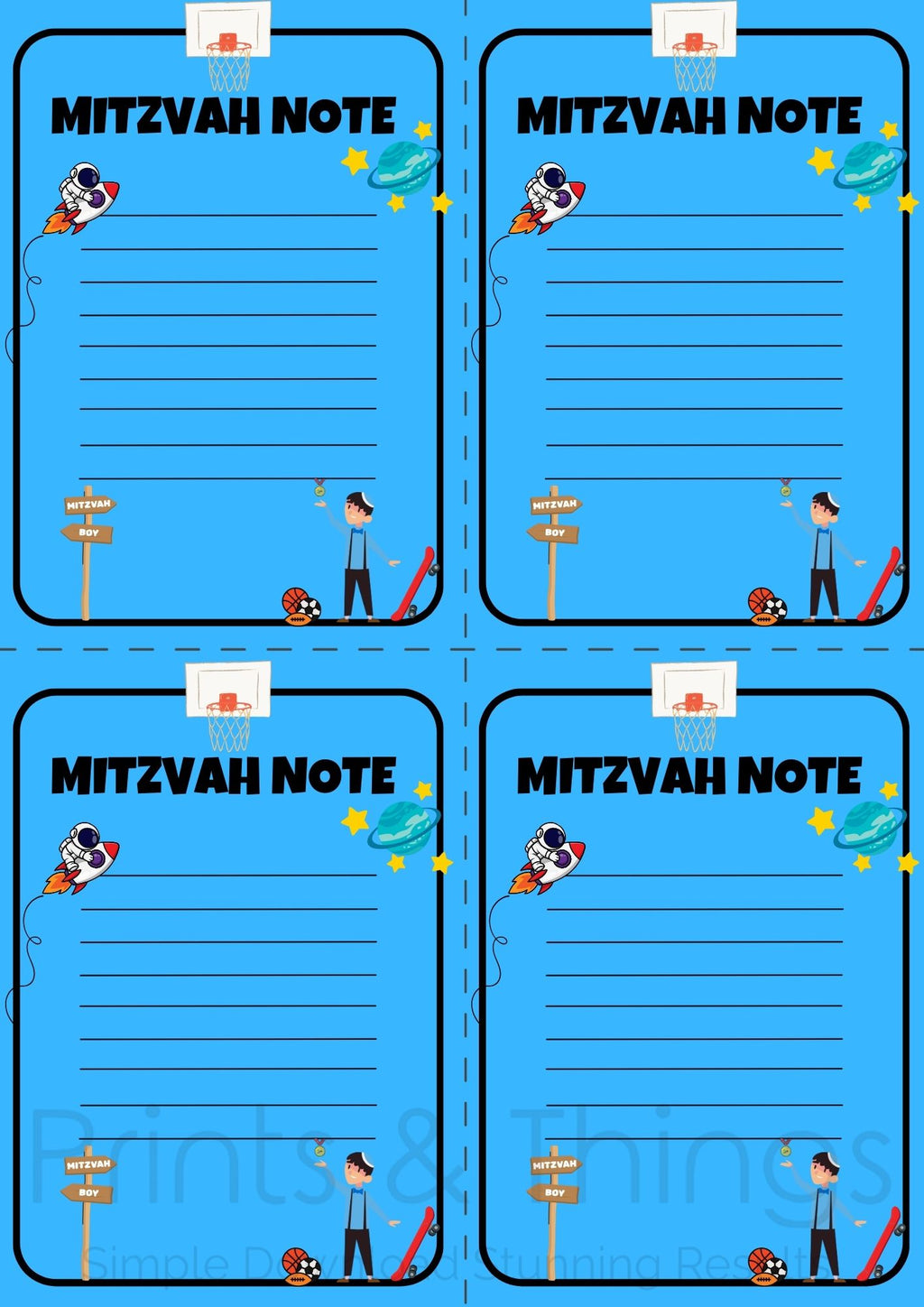 Kids Mitzvah Prints