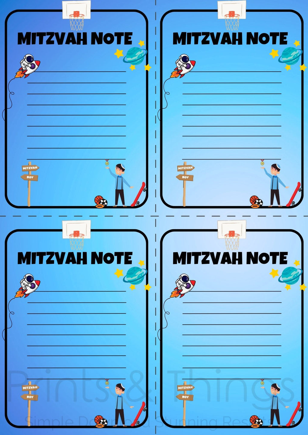 Kids Mitzvah Prints