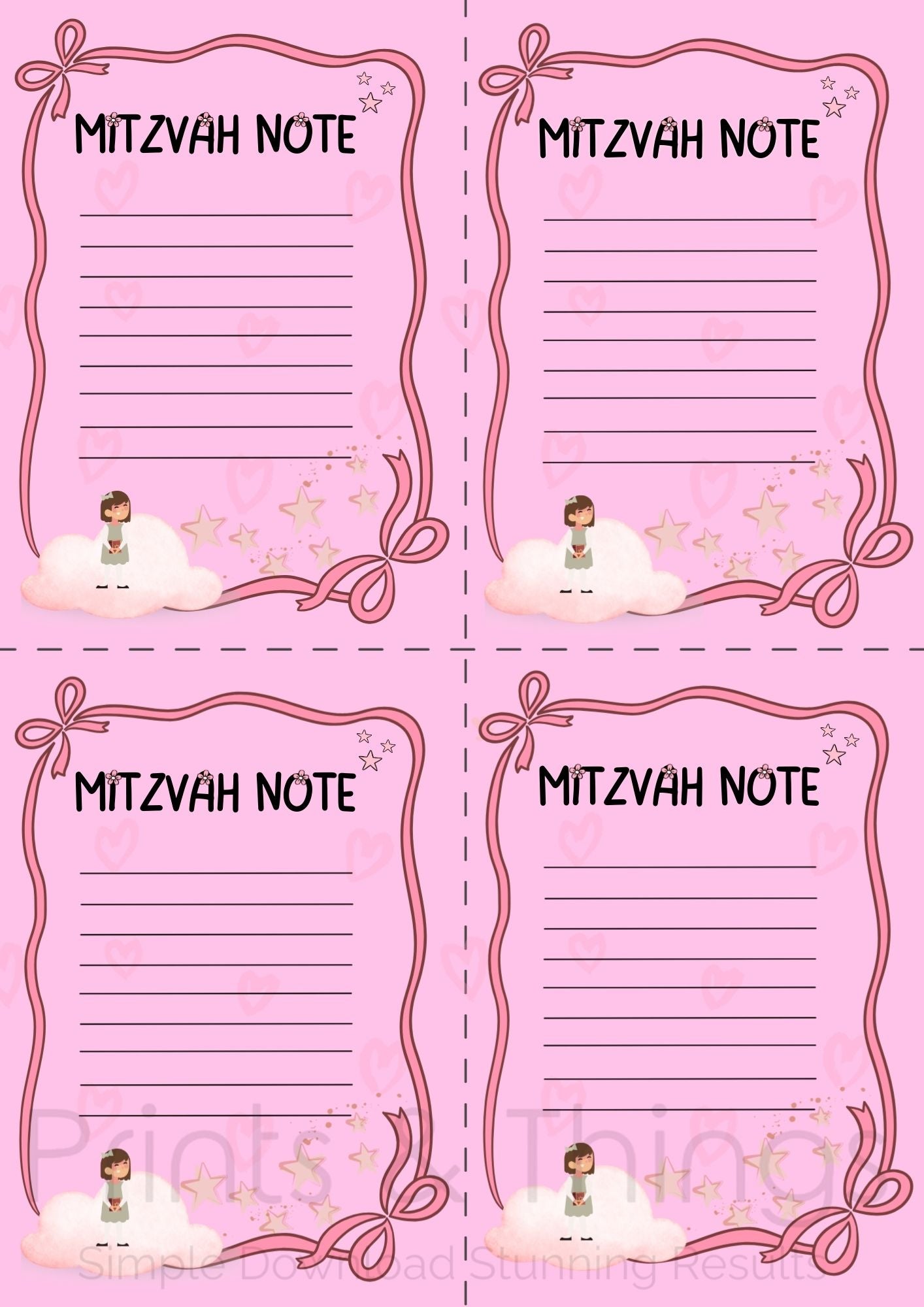 KIds Mitzvah Prints