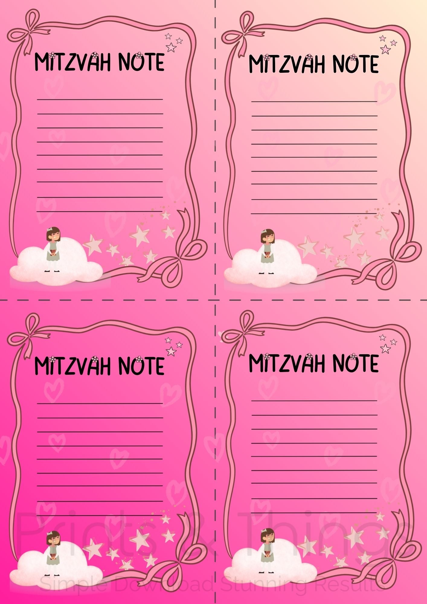 Kids Mitzvah Prints
